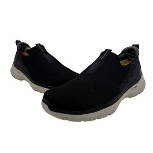 Skechers Men Slip On Walking Shoes Black Hyper Pillars Comfort Size 10